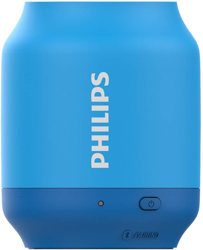 Philips Audio UpBeat BT51A/00 Wireless Bluetooth Portable Speaker (Blue)