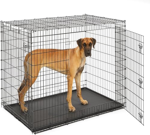 Dog Crate - Extra-Large with Single Door - 54" for Giant Breeds