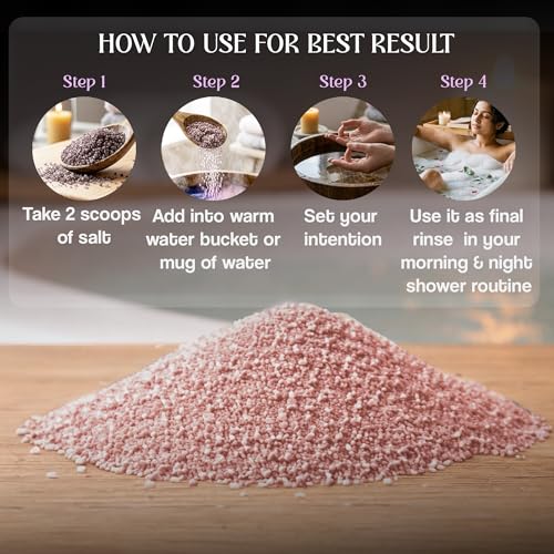 Image of 7 Chakra Bath Salt 200g Energy Cleansing & Chakra Balancing Spiritual Bath Soak Aura Cleansing, Stress Relief, Meditation & Healing Ritual Salt