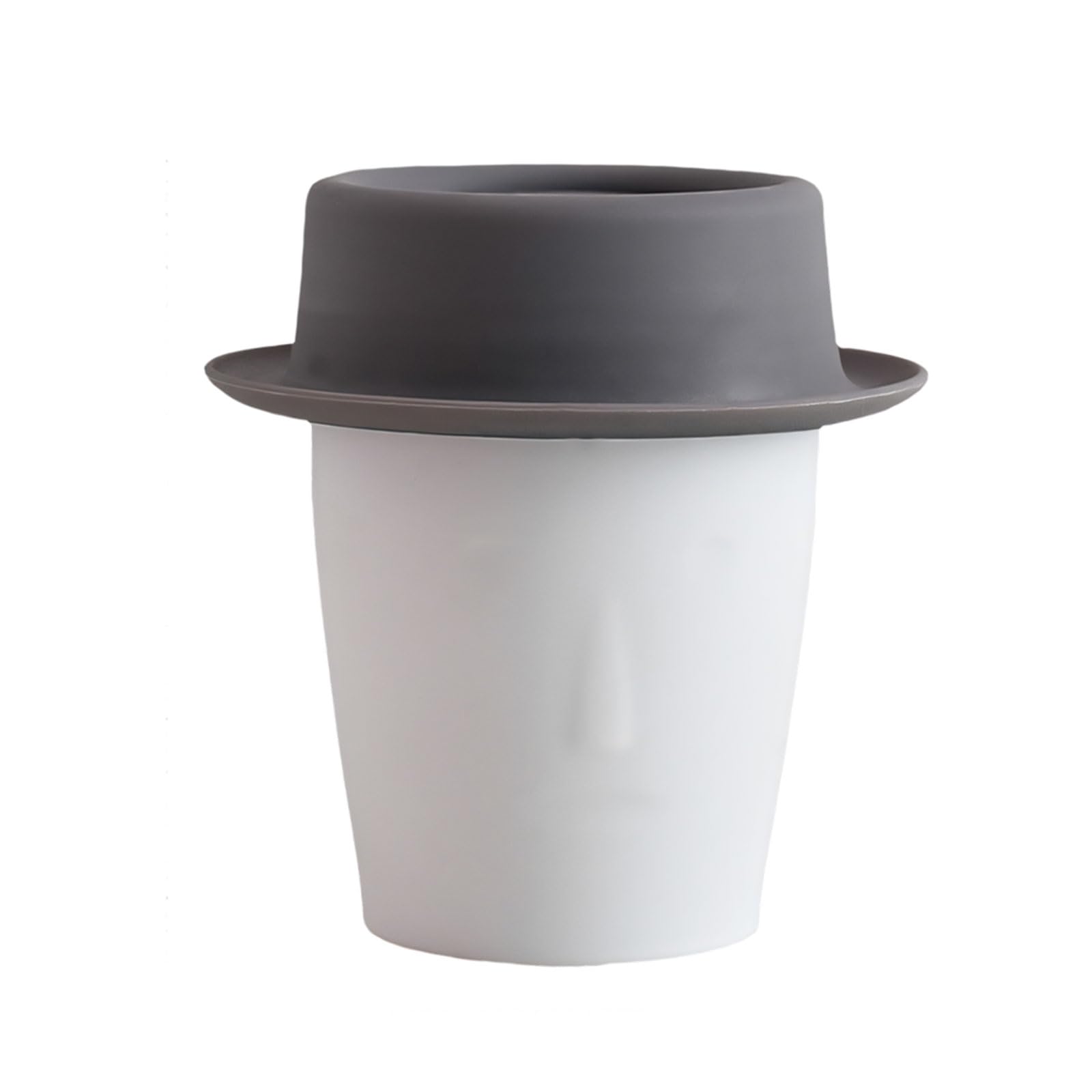 ZEPFJHE Stylish Hat Toothpick Holder for Kitchen and Dining Room Decor Contemporary Gentleman Dentalpick Owner