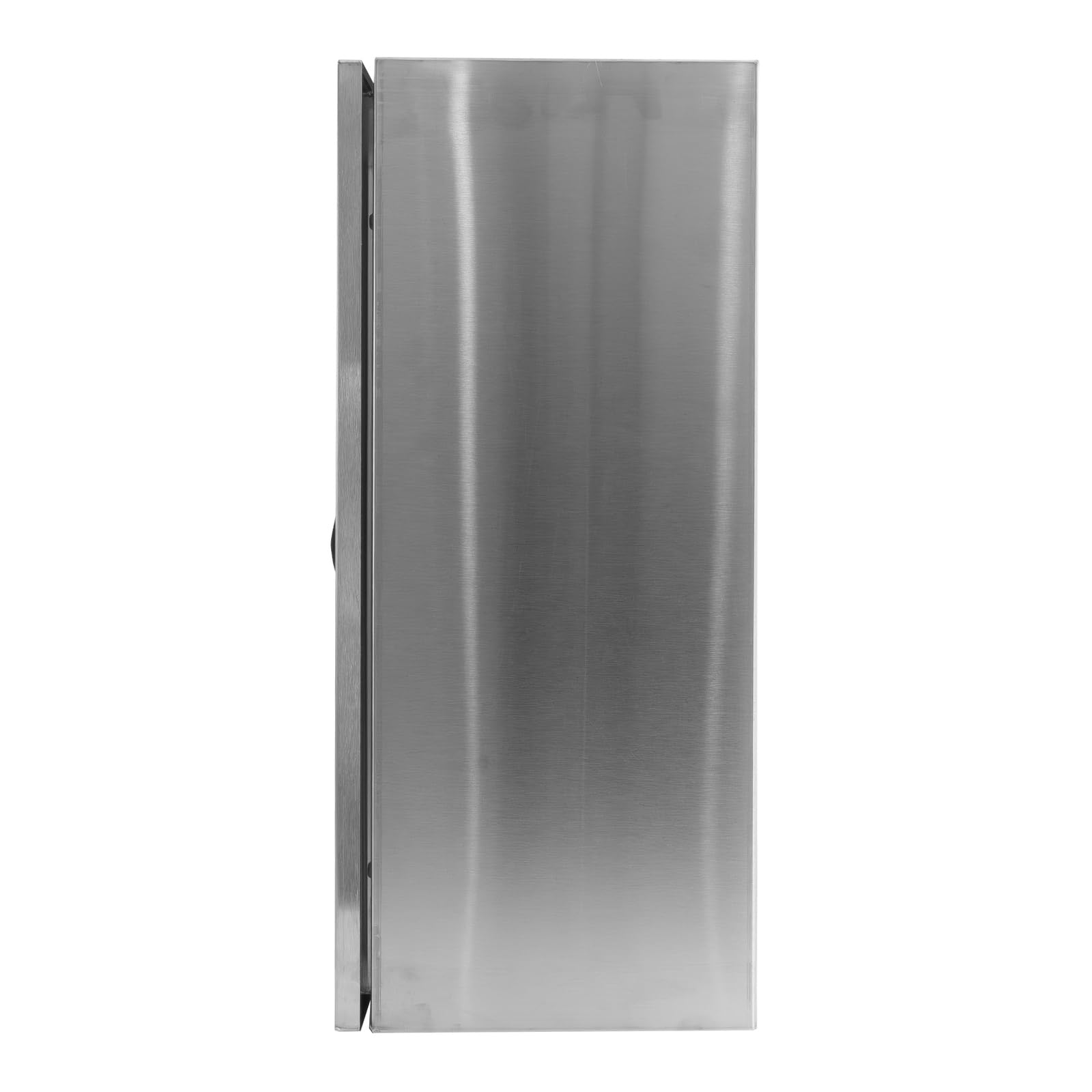 Doktorvolt Verteilerkasten Aufputz Sicherungskasten Aus Edelstahl Leergehäuse 400 x 600 x 260 mm Aufputzverteiler Silber StBox