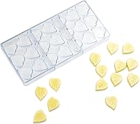 Vista 4 de Restaurantware Pastry Tek - Moldes de postre de 10.8 x 5.3 pulgadas, 10 moldes de cilindro rígido para chocolate, 24 cavidades, aptos