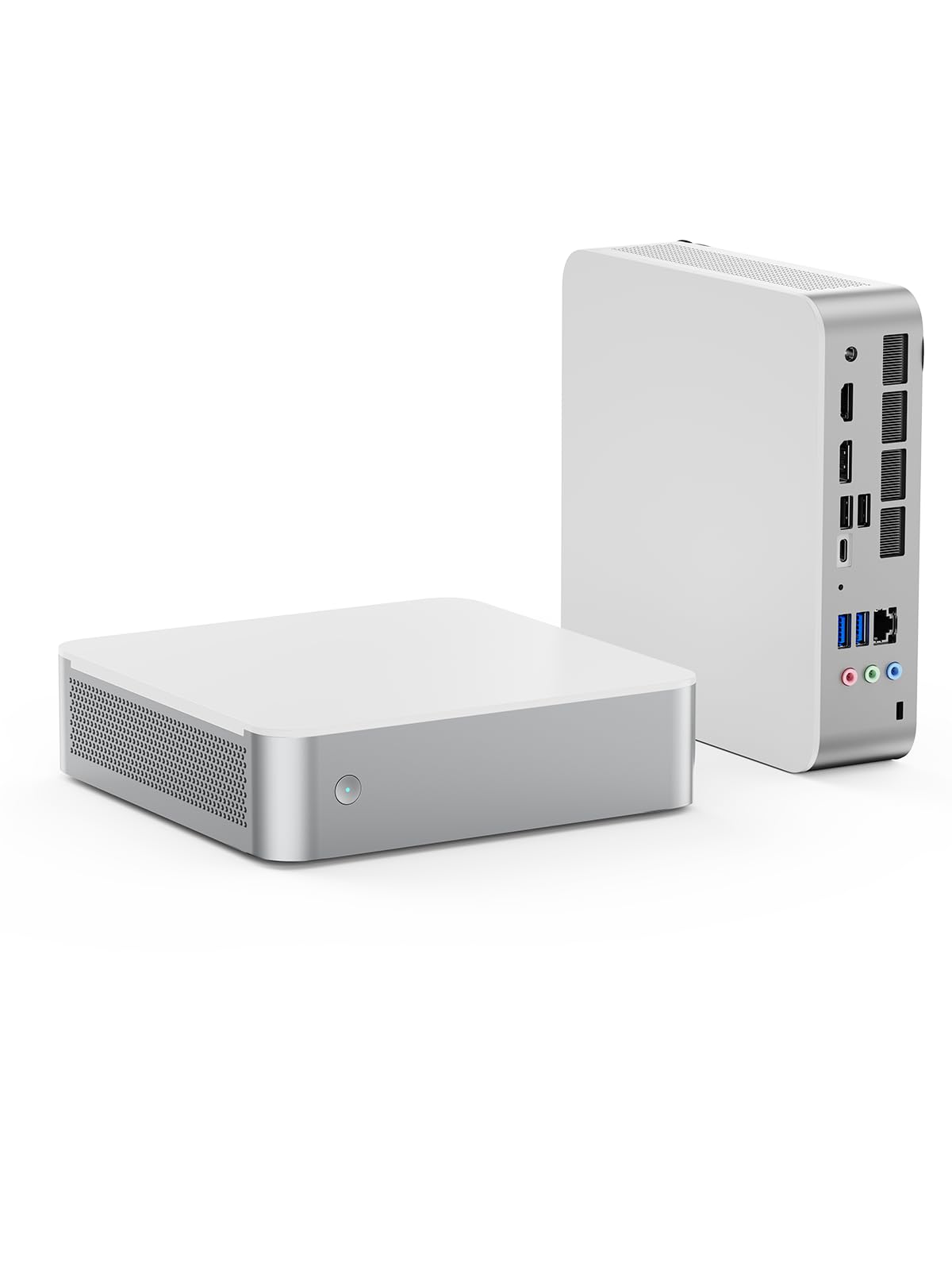 MINISFORUM AI Mini PC M1-1295 Barebone with Intel Core i9-12950HX (16C(8E+8P)/24T, up to 5,0 GHz), Mini Computer DDR4 RAM PCIe4.0 SSD, Dual Display