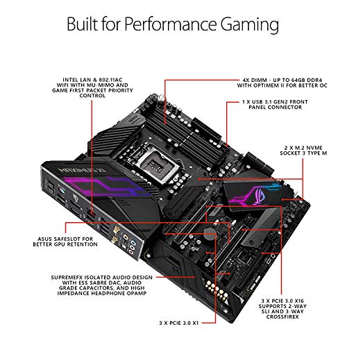 ASUS ROG Maximus XI Hero (WiFi) Z390 Gaming Motherboard LGA1151 (Intel