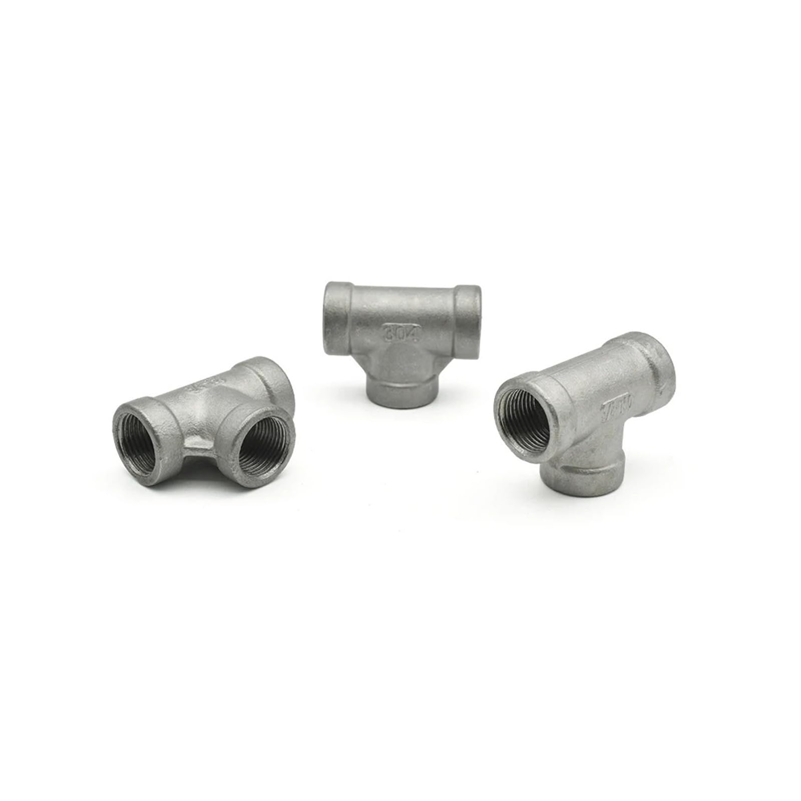 1/4 "3/8" 1/2 "3/4" 1 "1-1/4" 2 "BSP 304 kolano ze stali nierdzewnej 3way 4way gwintowany adapter doczołowy łączniki rurowe(Y Male Tee,1-1/4")