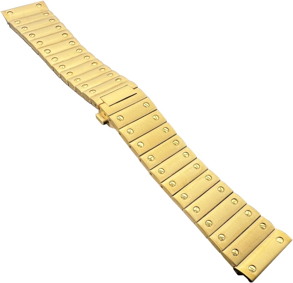 Watch Bracelet Band Strap Compatible To Cartier Santos Medium WSSA0009 WSSA0010 21mm Band Strap