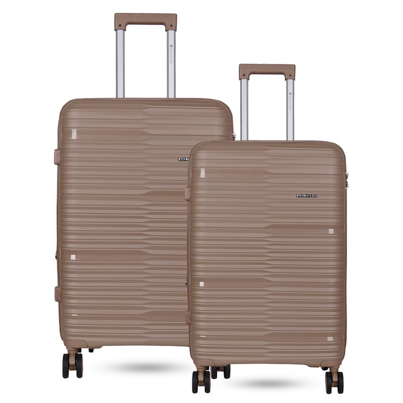 Image of Polo Class 2Pc Set Trolley Bags (24 /28 inch) - Beige