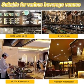 Shaker elettrico ad alta velocità, doppia stazione girevole a 360°, perfetto per boba, caffetterie e bar