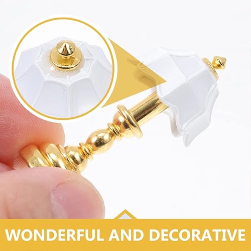 Miniatura 2 de Lámpara de escritorio LED, 2 piezas, lámpara de pie de mesa en miniatura, luz de mesita de noche, decoración de escritorio, accesorios de muebles