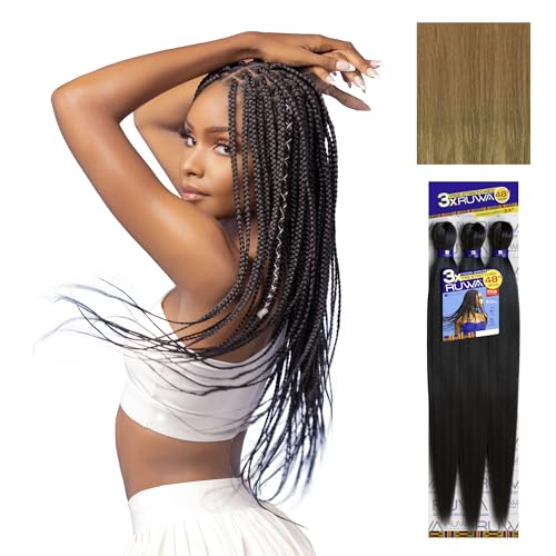 Sensationnel Ruwa Prestretched Braiding Hair-3X 48 Inch,5 pack SM30/27