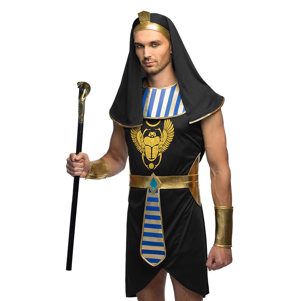Amosfun Scettro Re Per Bambini In Plastica - 3 Sezioni, 81 Cm, Testa Di Serpente, Accessorio Cosplay Halloween Carnevale - 3