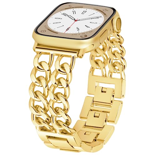 Chaîne métal pour Apple Watch Ultra 49mm 45mm, finition premium et maillons ajustables