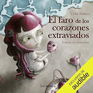 Diseño de la portada del título El faro de los corazones extraviados