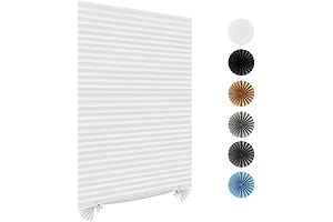 Pleated Paper Shades for Indoor Windows