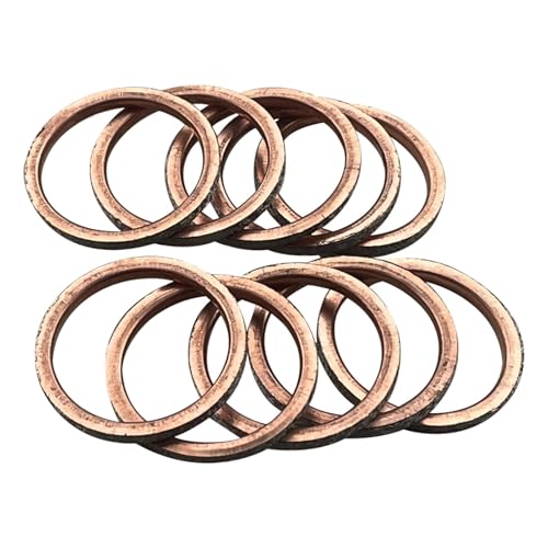 外径44mm オートバイ用パイプガスケット FJR1300 01-23 FZ1N FZ1000 06-15 FZ1S Fazer FZ1000 06-15 FZ8N FZ800 11-16に適合(10pcs)