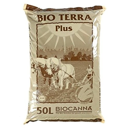Sustrato 100% Natural para el Cultivo de Canna Bio Terra Plus (50L)