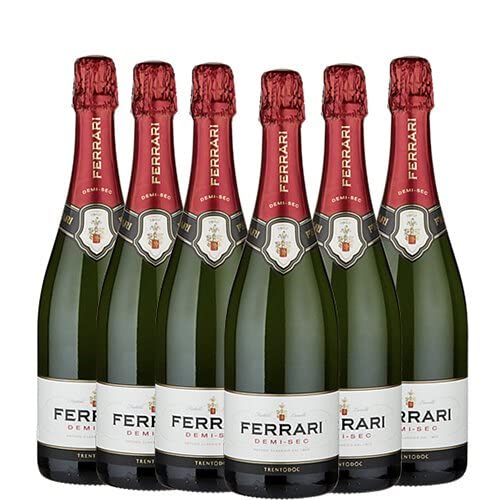FERRARI DEMI SEC TRENTODOC METODO CLASSICO [ 6 Bottiglie x 750ml ]