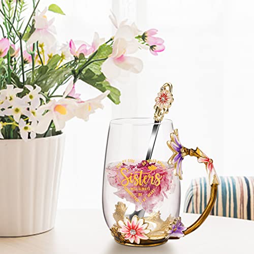 OEAGO-Sisters-Gifts-from-Sister-for-Women-Elegant-Tea-Cup-Unique-Christmas-Birthday-Gifts-for-Sister-Little-Big-Sister-Sister-in-Law