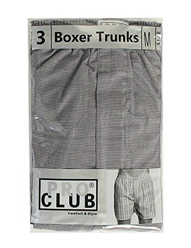 Pro Club Men's 2-Pack Classic Woven Boxers, Multicolored, 4X-Large #TOP3