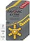 RAYOVAC Hörgeräte-Batterien 10 Extra Advanced 1,45V 105 mAh, 5X 6er Sparpack