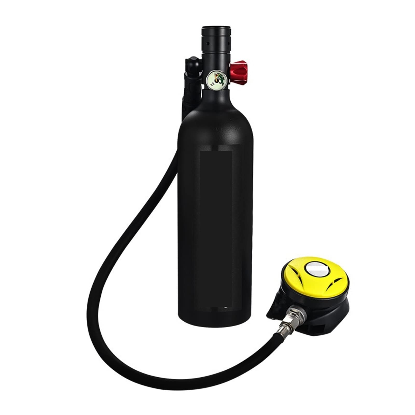 Portable Dive Cylinder, Diving Cylinder Swimming Supplies Respirator Oxygen(Black1L Respirator)