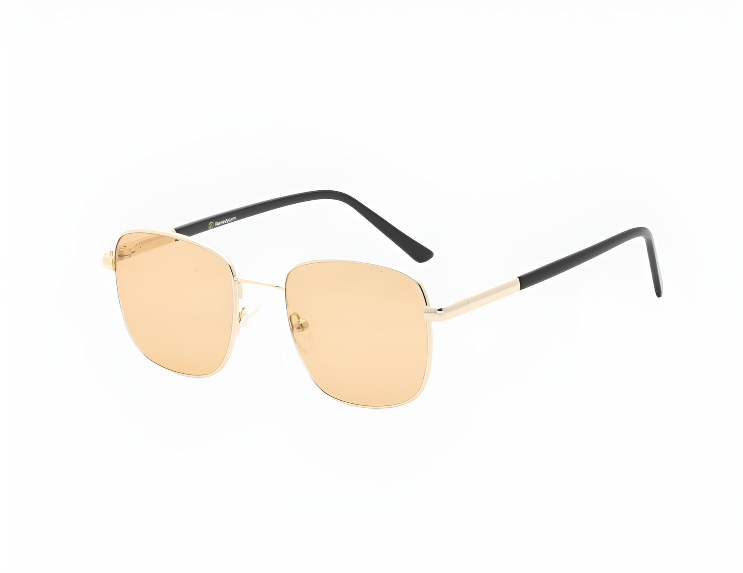 Frankie Luxury Gold und Acetat FL-41 Brille für Migräne und Lichtempfindlichkeit