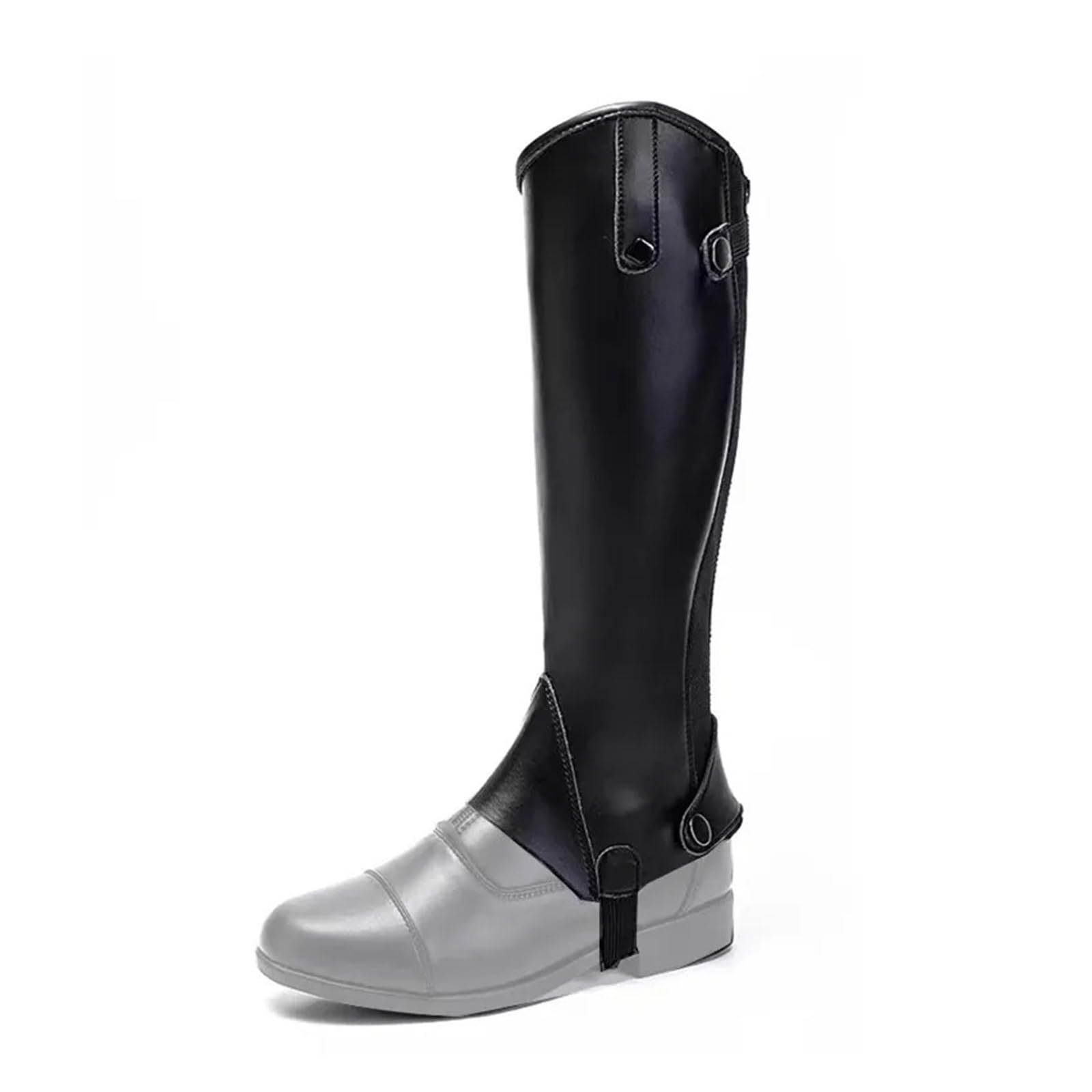 Reiten Half Chaps Reitleggings, Reitsport-Reitleggings, Reitausrüstung, Schutzlederhose, Radleggings
