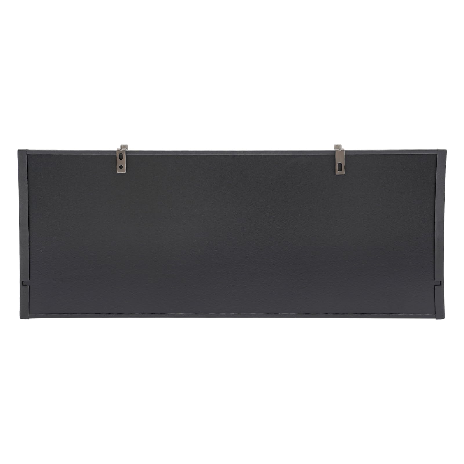 Grande horloge murale numérique LED avec date, température, alarme, 480 x 190 x 30 mm, horloge murale noire pour chambre à coucher, salon, école, bureau, garage, fonctionnement silencieux