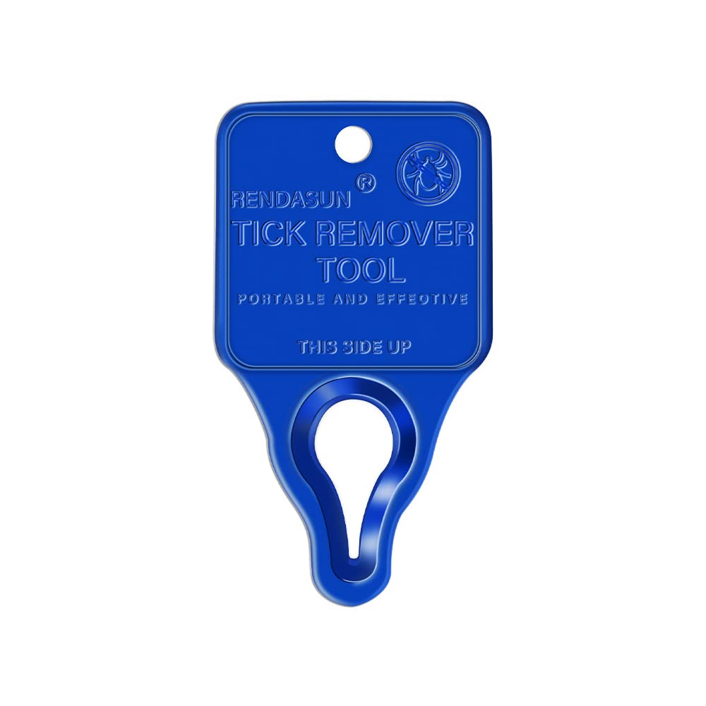 Tick Remover Tool - 5 Pack, Quick & Safe For Pets & Humans, Portable For Hiking, Camping (Orange, Red, Blue, Green, Silver) 2 thumbnail image