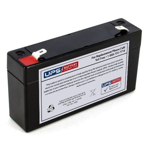 6V 1.3Ah SLA Replacement Battery LEOCH DJW6-1.2 T1 F1 6V1.3AH 6V1.4AH 6V1.2AH LP6-1.4