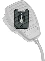 Vista 4 de LycoGear Universal Ham CB Radio Microphone Mic Hanger Holder Mount with Adhesive back, Pre Drill Holes & Single T Tab connection