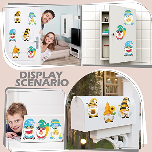 20 Pieces Summer Magnets Summer Swedish Gnome Refrigerator Magnets Summer Beach Refrigerator Magnets Gnome For Home Kitchen Garage Locker Dishwasher Decorations #TOP3