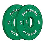 papababe Olympic Change Plates 2 inch Fractional Weight Plates Designed for Olympic Barbells for...