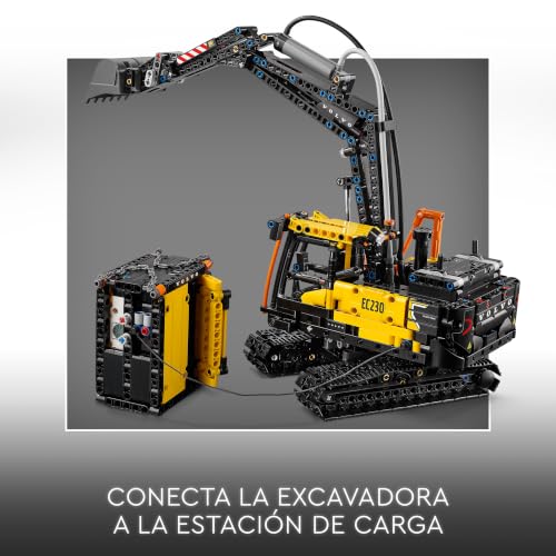 Miniatura 6 de LEGO Technic Camión FMX y Excavadora Eléctrica EC230 Volvo Vehículos de Juguete, Regalo para Niños y Niñas de 10 Años o Más Aficionados al Motor y Las Obras, Decoración de la Estantería 42175