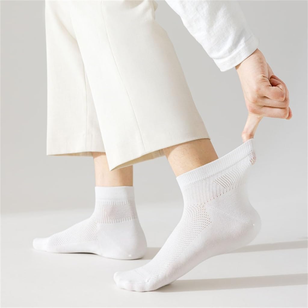 Boneless Socks, Men's Sweat Absorbing Thin Sports Shorts, Mesh Casual