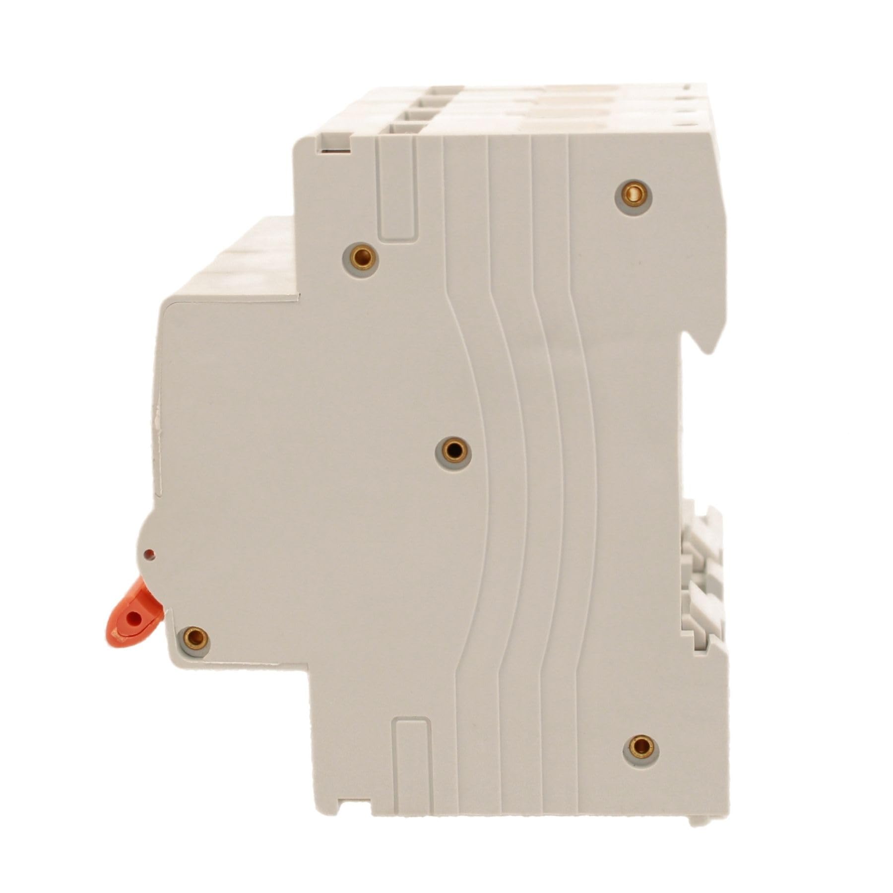 Interruttore Magnetotermico Differenziale Trifase 300mA 32A C32, RCBO Tipo AC Curva C 0,3A, 3P+N 6kA 400V, Occupa 4 Moduli DIN