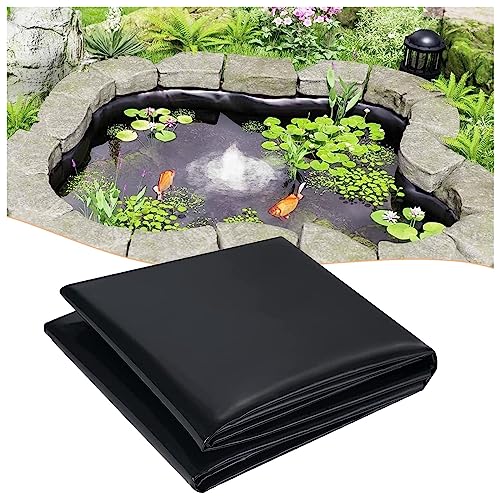 Membrana flexible de polietileno de alta densidad antifiltraciones, 0,12 mm de grosor para estanques koi, fuentes y lagos al aire libre