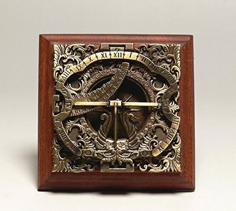 アウグスブルク日時計　アンティーク　書斎インテリア アウグスブルク日時計 アンティーク 書斎インテリア - メルカリ