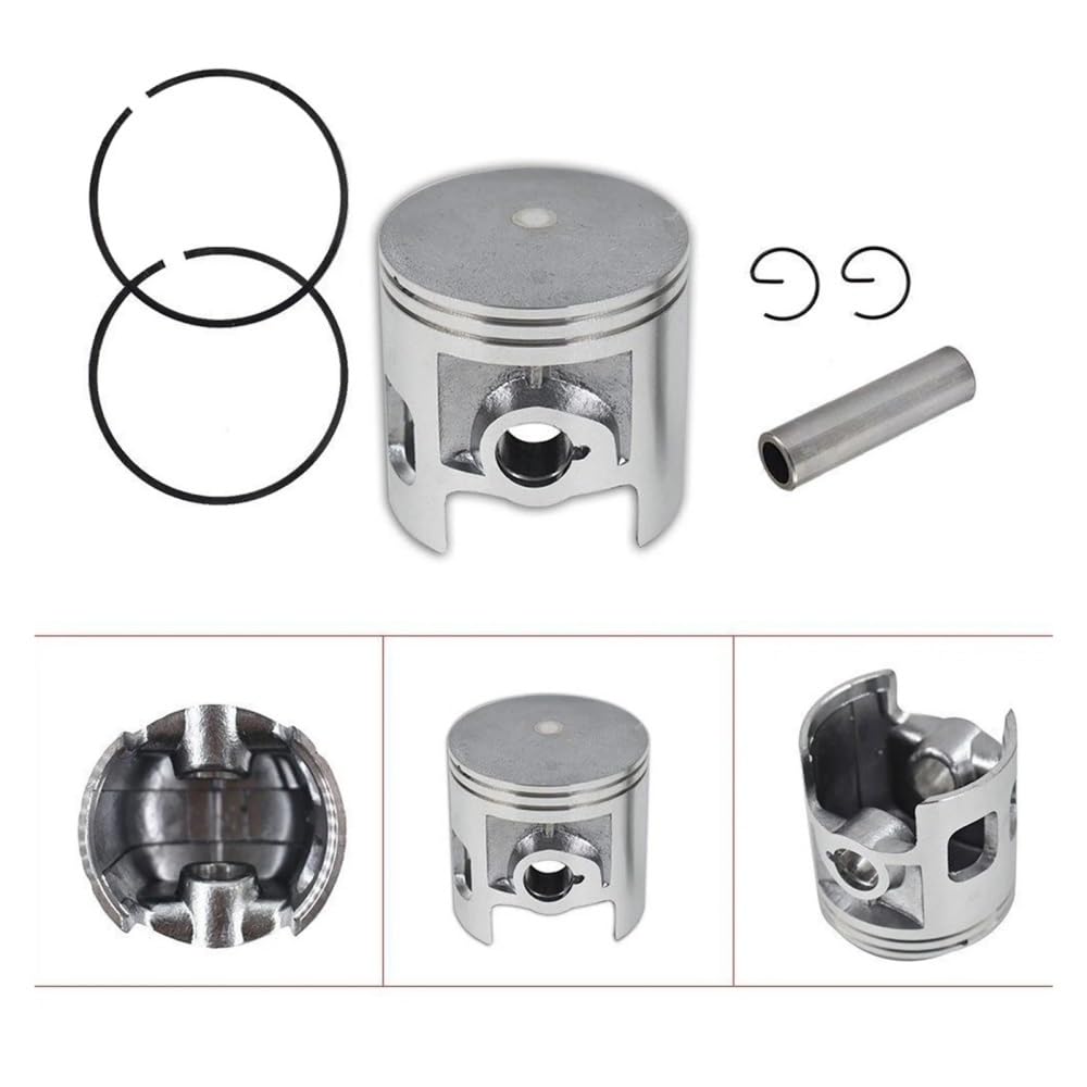Pistones motores 1 Juego De Pistón Moto 66mm Diámetro Y 69,5mm Altura Con Anillos Pieza Repuesto Motocicleta Para DT 175 YT175