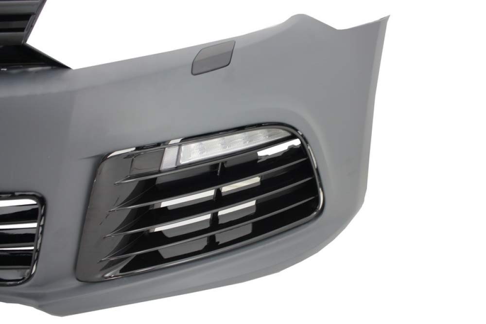 KITT FBVWG6R20 Paraurti Anteriore 2008-2013 con Griglie e Lampada Nebbia L e d Daylight