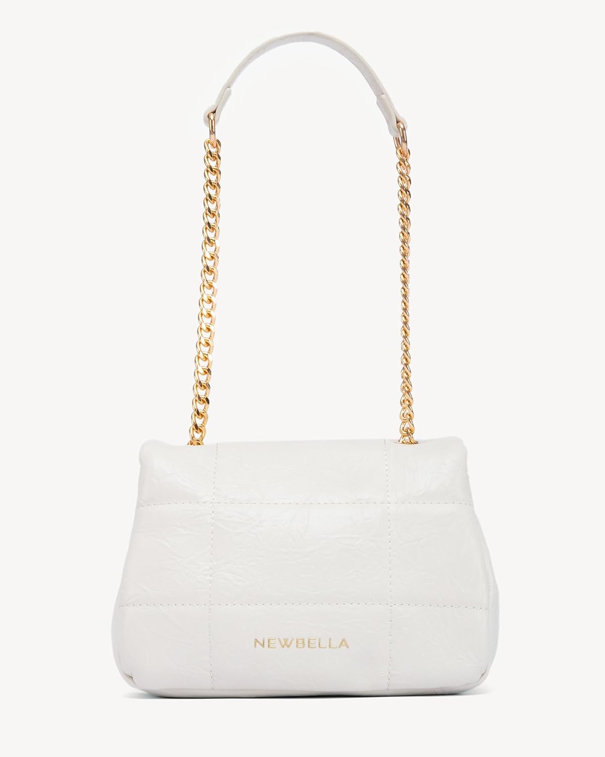 NEWBELLA Women's Chain Strap Shoulder Bag - Elegant Underarm Purse, Wear-Resistant Soft Vegan Leather Handbag for Daily Wear - Image 5