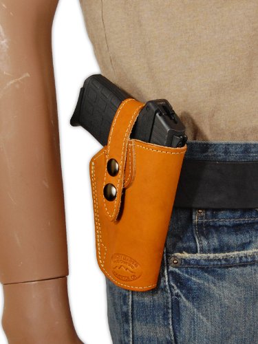 Barsony Saddle Tan Leather Belt Clip Holster For Sig P938 Right #TOP4