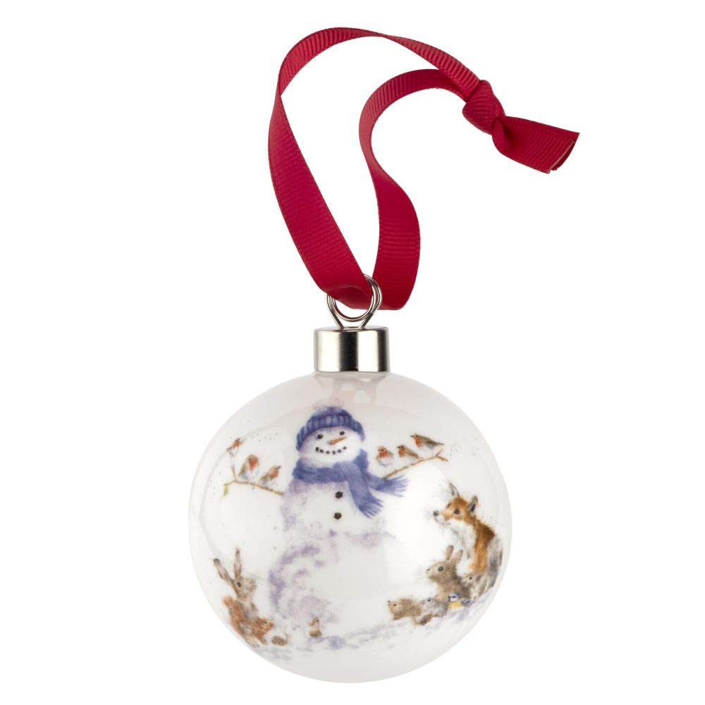 Portmeirion Home & Gifts Gathered All Around Bombka, Wielokolorowy, 9 cm