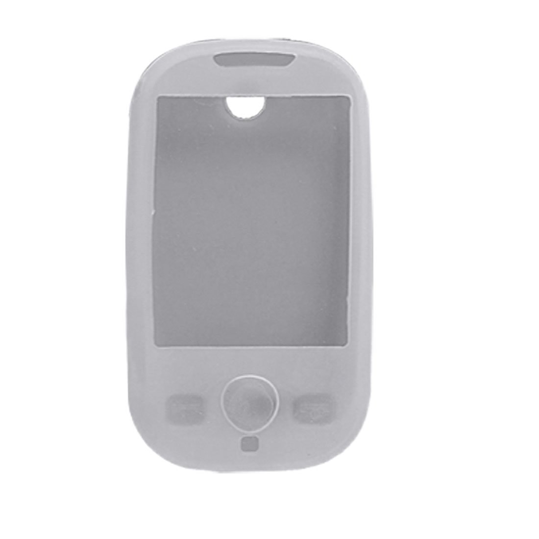 ZHuidjo White Silicone Skin Back Case Protector for Sumsung S3650 Corby (SN: cdd 7c8 5c0 e35 df7)