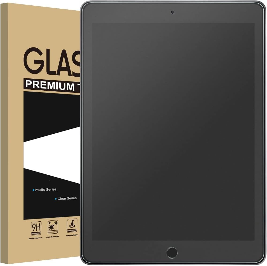 Matte Tempered Glass Screen Protector Compatible with iPad 9.7 Inch(2018/2017 Model, 6th/5th Generation) Pro 9.7/ Air1/Air2 (Pack of 1)-image-46