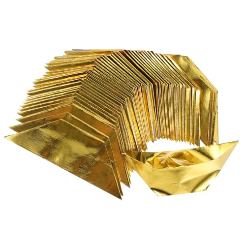 Papier Origami Doré et Argenté de Qualité pour Culte Chinois