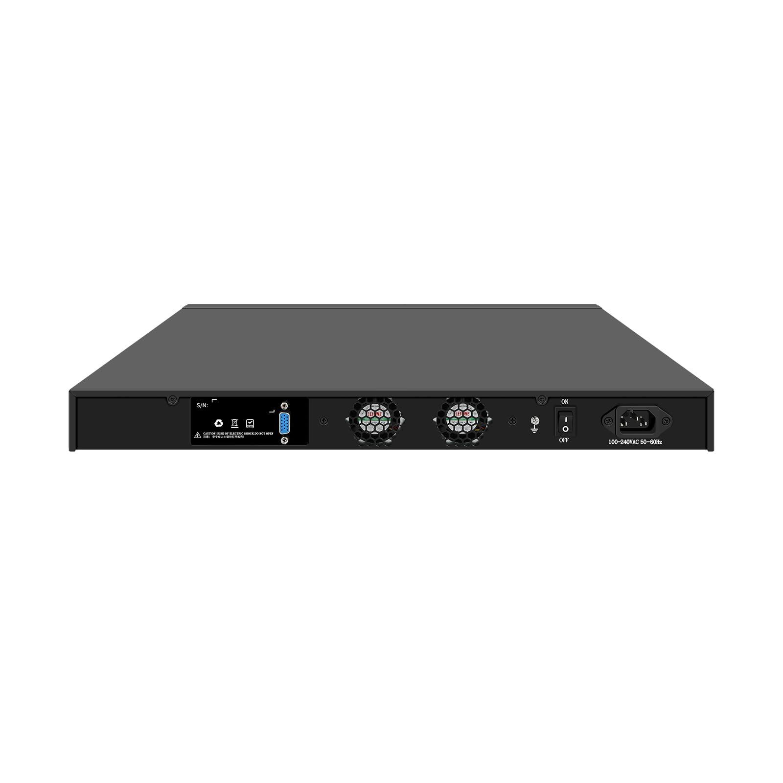 1U Firewall Hardware Appliance, PFSense, Untangle, Mikrotik, OPNsense, VPN, Router PC, I7 3770, RJ08, B75 Chipset, Bypass, 6 x Gigabit LAN, Console, VGA, 4G RAM, 64G SSD