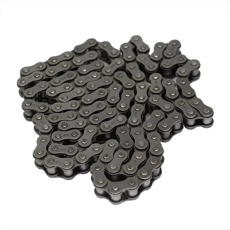 Rollenkette Aus Kohlenstoffstahl Industrielle Antriebsrollenkette 3/8 1/2 5/8 3/4 1 Zoll 06B 08B 10A 12A 16A 20A Simplex Duplex(3I4 12A 1.5M)