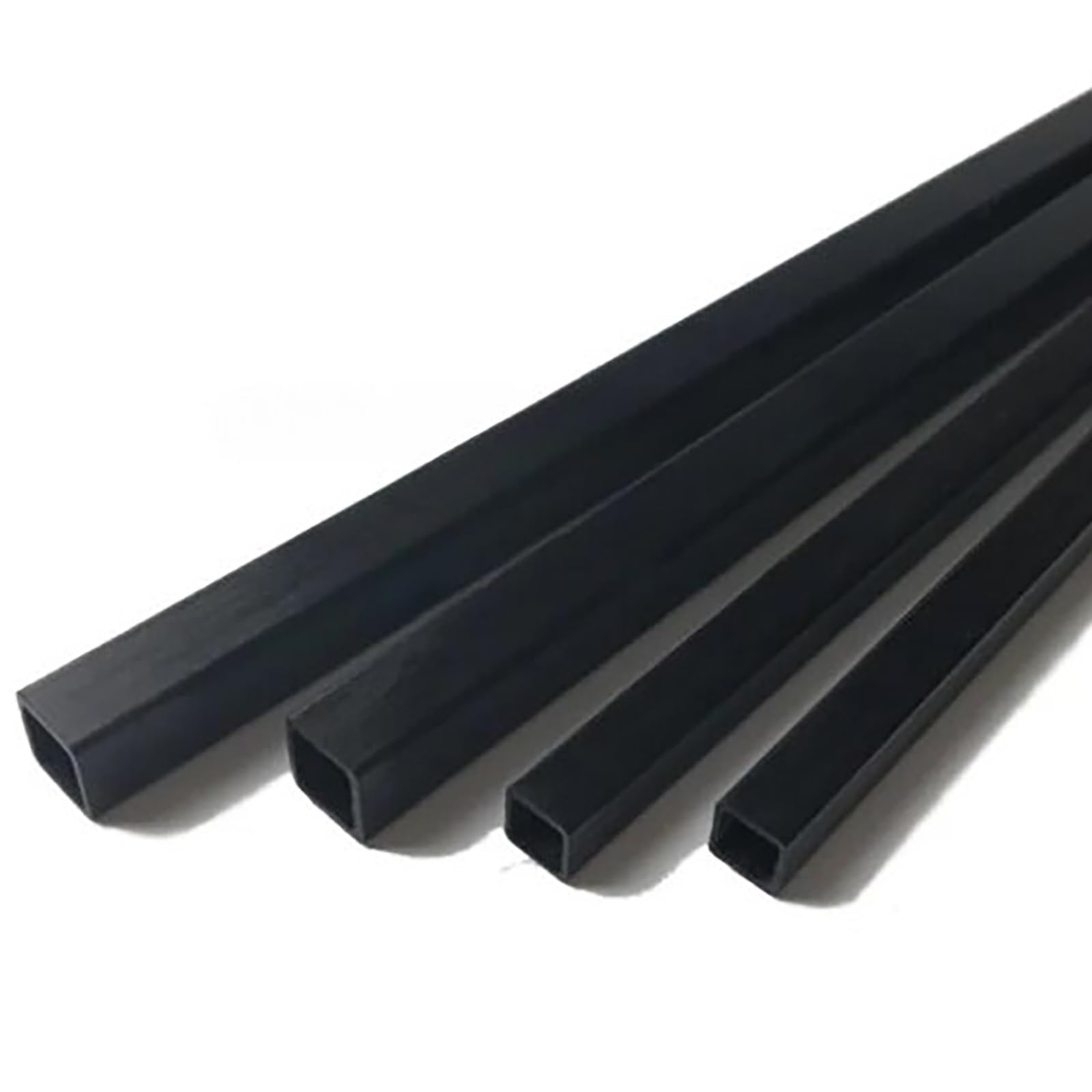 AMUFJJ Tubo De Fibra De Carbono Tubo Cuadrado De Fibra De Carbono (Medidas: 7, 9, 17, 27, 37, 47 Y 50 mm; Longitud: 1000 mm); Tubo Pultruido De Alto Módulo para Impresoras 3D(17x17x15x1000mm)