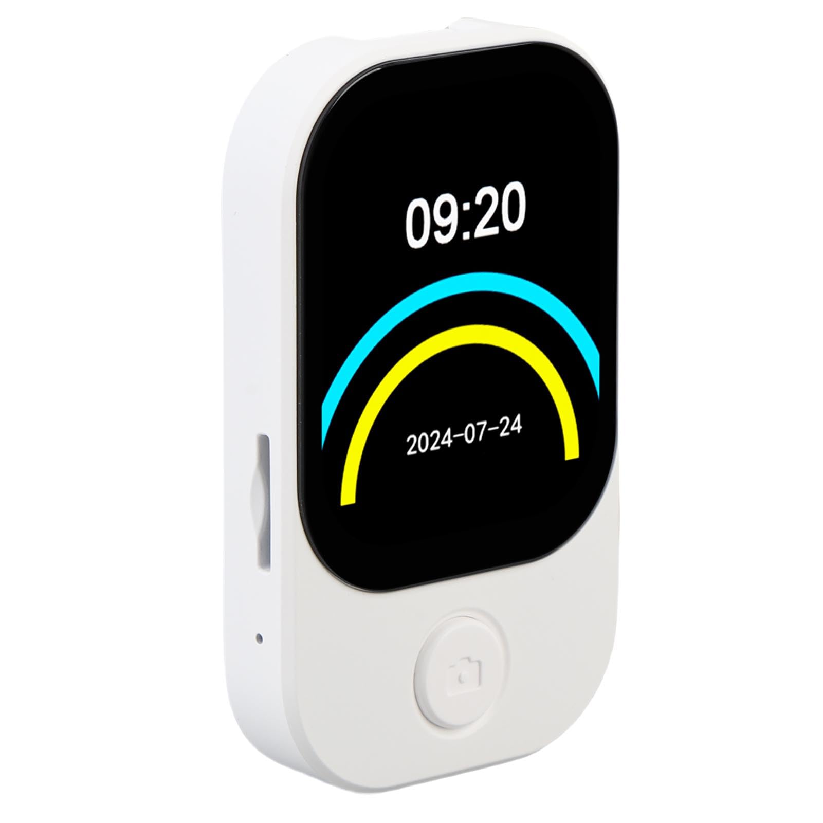 SIXRUN Lecteur MP3 Bluetooth avec écran Tactile 2,01 Pouces, Blanc (with